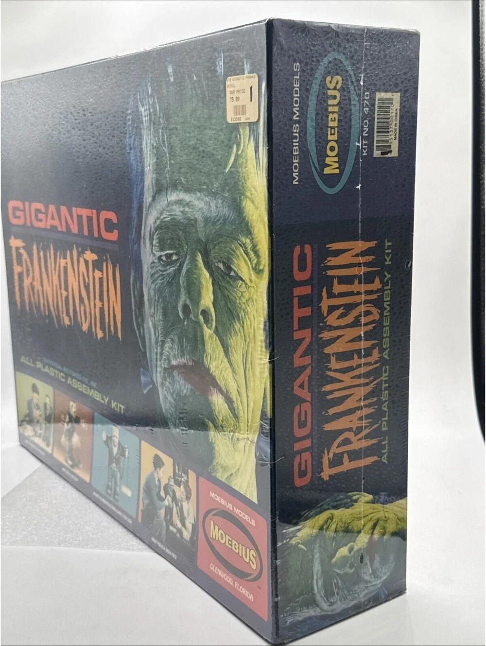 Moebius Universal Monsters Gigantic Frankenstein Plastic Model Kit 2008 New
